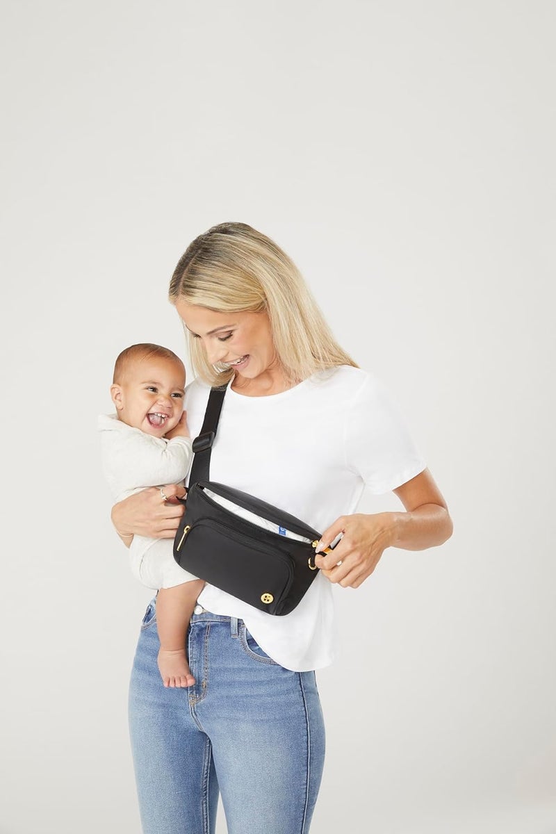 HUGGIES Unisex-Adult Diaper Waistpack Crossbody Bag - Image 3